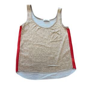 BAILEY 44 Mixed Texture Tank Top Shirt Women size S 402-C257